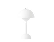 Flowerpot VP9 Portable lamp, matt white