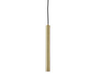 Pipe One Pendant Lamp, brass/black