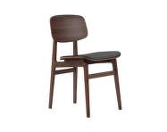 NY11 Chair, dark smoked oak / Ultra Leather Black 41599