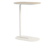 Relate Side Table 73.5 cm, oak laminate / off-white