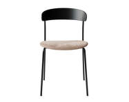 Missing Chair, black lacquered ash/Nubuck 30256