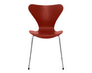 Series 7 Chair Coloured, chrome/venetian red