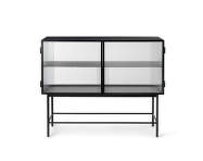 Haze Sideboard Reeded Glass, black