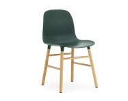 Form Chair Oak, green