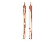Dryp Candles Set of 2, rust