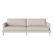 Veneda 3-seater Sofa, white oak / Ascot beige