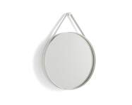 Strap Mirror 50cm, light grey