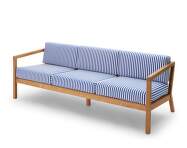 Virkelyst 3-seater, sea blue stripe