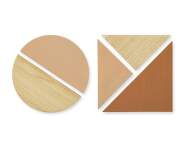 Noticeboard Pin Magnet Set, sand