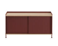 Enfold Sideboard 124x63, oak/deep red