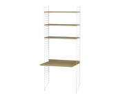 Workspace A Shelving Set, oak/white