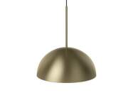 Aluna Pendant Ø60, matt brass plated iron