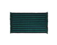 Stripes and Stripes Wool Door Mat 52x95cm, green