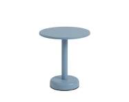 Linear Steel Coffee Table Ø42, pale blue