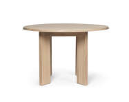 Tarn Dining Table 115, white oiled beech