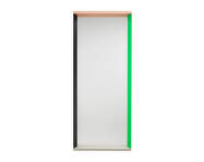 Colour Frame Mirror Large, green/pink