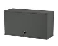 String Cabinet with Flip Door, dark grey