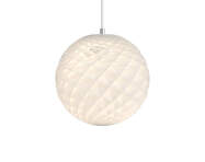 Patera Pendant Light Ø30, white