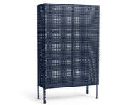 Perforated Cabinet Floor Large, steel blue