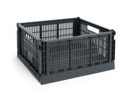 Colour Crate Large Square, charcoal