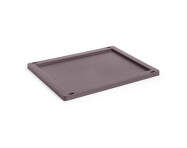 Colour Crate Lid Plastic Medium, bordeaux