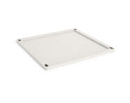 Colour Crate Lid Plastic Cube/Medium Square, off-white