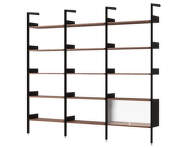Rombe Configuration H, anthracite/lacquered walnut