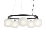 Rime Chandelier, black
