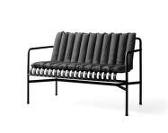 Palissade Dining Bench Soft Quilted Cushion, anthracite