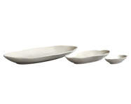 Native Oval Tray Set, birch