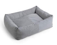 HAY Dogs Bed Zip L, blue and white stripe
