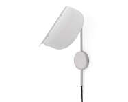 Wing Wall Lamp, polished aluminium