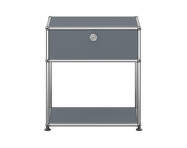 USM Haller M54 Bedside Table, mid-grey