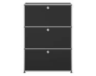 USM Haller Shelving G1, graphite black
