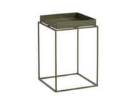 Tray Table 30x30 High, olive green