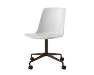 Rely Side Chair HW21, bronzed / oyster