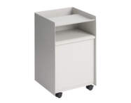 Folded Trolley Low Drawer, grey