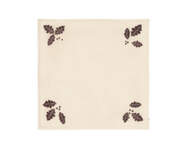Oak Christmas Tree Blanket Square, natural