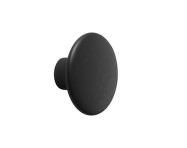 The Dots Coat Hook S, black