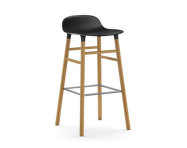 Form Bar Chair 75 cm Oak, black