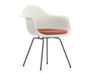 Eames Plastic Armchair DAX Seat Upholstery
