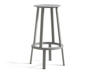 Revolver Bar Stool H75, sky grey