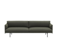 Outline 3-seater Sofa, Fiord 961