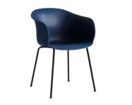 Elefy JH28 Chair, midnight blue/black