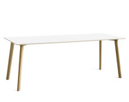 CPH Deux 210 Table L200, pearl white/oak