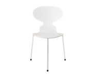 Ant 3100 Chair Coloured, chrome/white