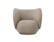 Rico Lounge Chair Bouclé, sand