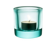 Kivi Tealight Candleholder, water green