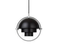 Multi-Lite Pendant Small, black/chrome