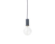 Collect Socket Pendant Low, dark blue